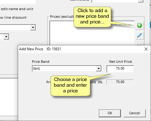 add a new sales item5