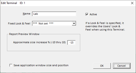 Control Centre-Terminals-Add New