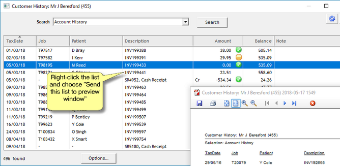 Customer History Viewer2